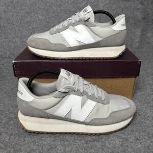 New Balance 237 Marblehead Gum Suede Athletic Sneakers Womens Size 11 US WS237NM